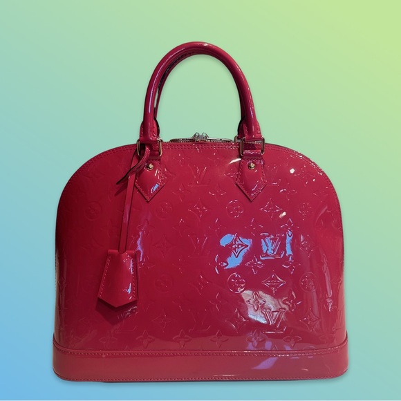 Louis Vuitton Handbags - Louis Vuitton Vernis Alma MM Rose Indian